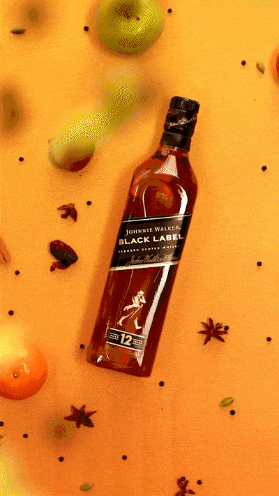 Johnnie Walker Black Lable's GIF
